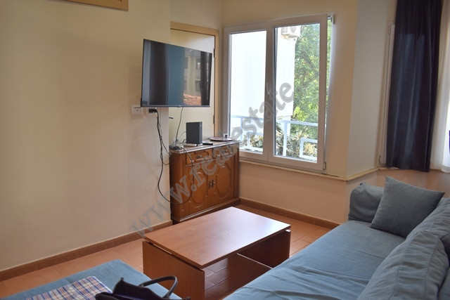 Two bedroom apartment for rent in Nikolla Lena street in Tirana.&nbsp;
The apartment it is position